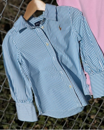 Košile dětská Ralph Lauren proužkovaná
